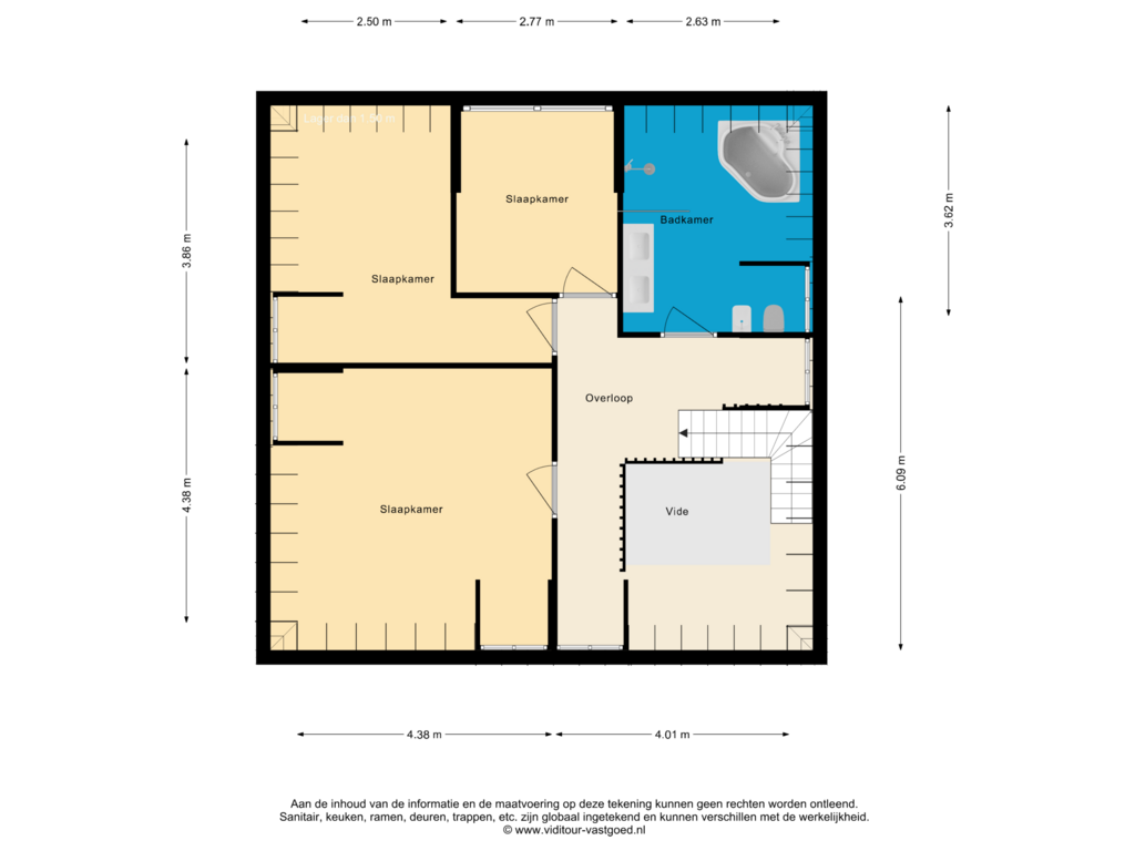 Bekijk plattegrond van Eerste verdieping van Imkerberg 38