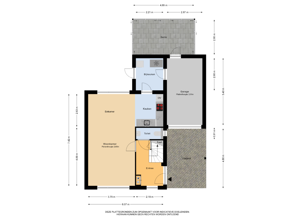 Bekijk plattegrond van Begane grond van Beekpunge 123