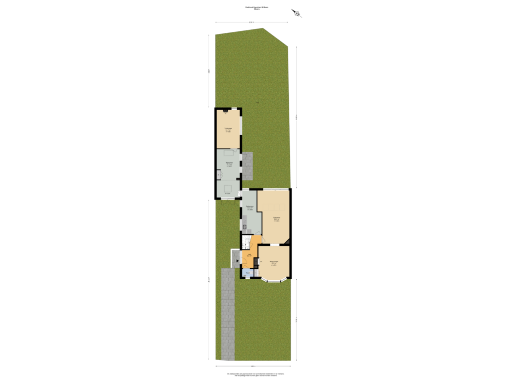 Bekijk plattegrond van Situatie van Ferdinand Huycklaan 26