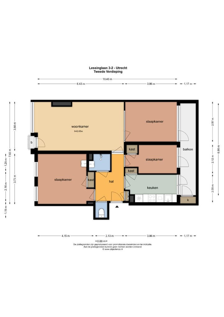 Foto 36 van Lessinglaan 3-2