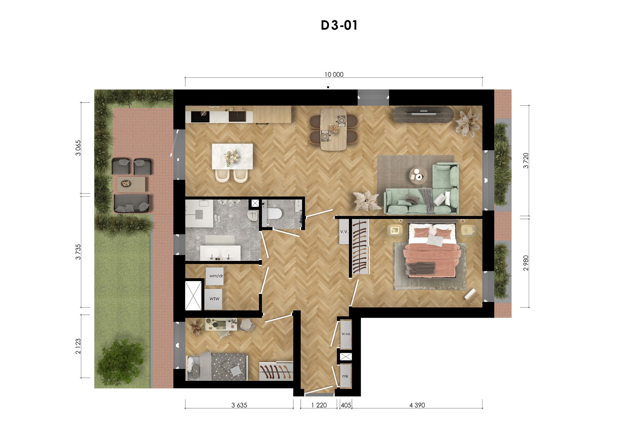 Foto 6 van D3 (Bouwnr. D3-01)