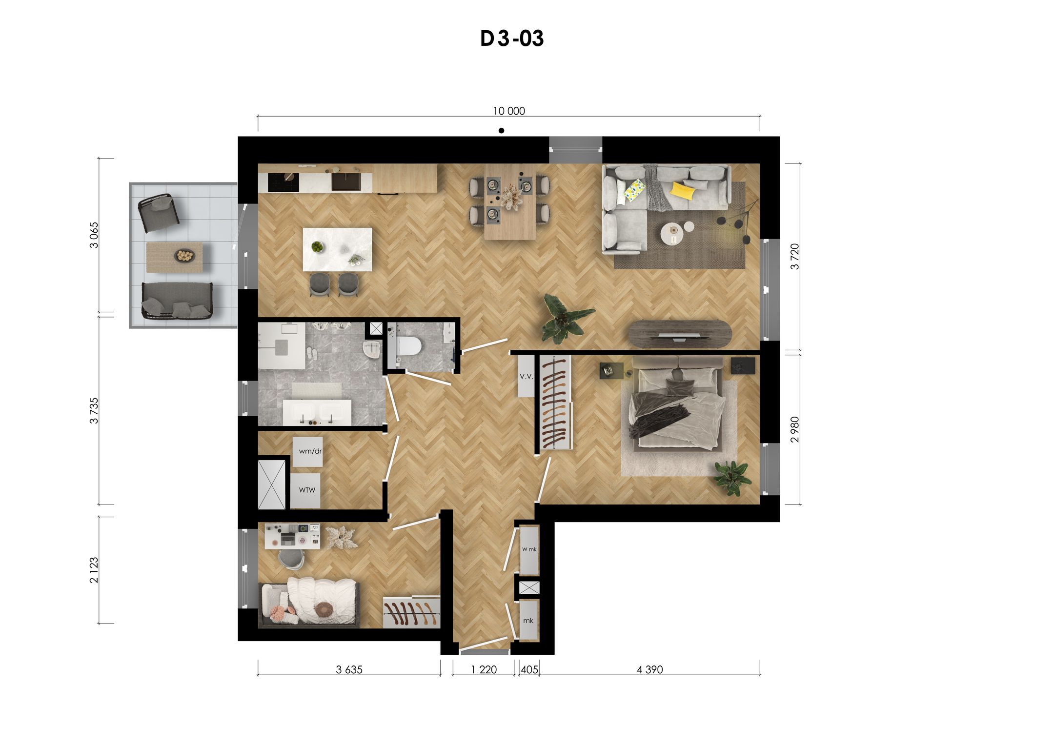 Foto 6 van D3 (Bouwnr. D3-03)