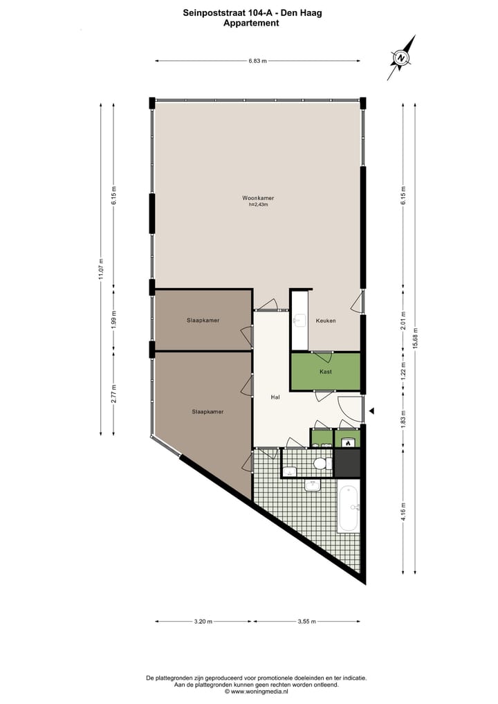 Foto 23 van Seinpoststraat 104-A