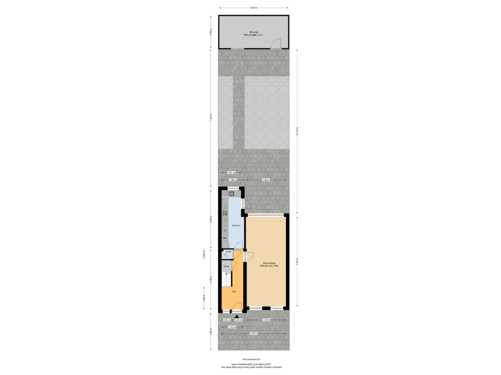 Bekijk plattegrond van Perceeloverzicht van Reeweg Oost 218