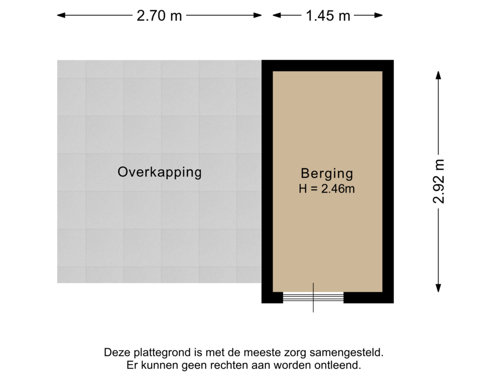 Bekijk plattegrond van Berging 2 van Snoekenveen 141