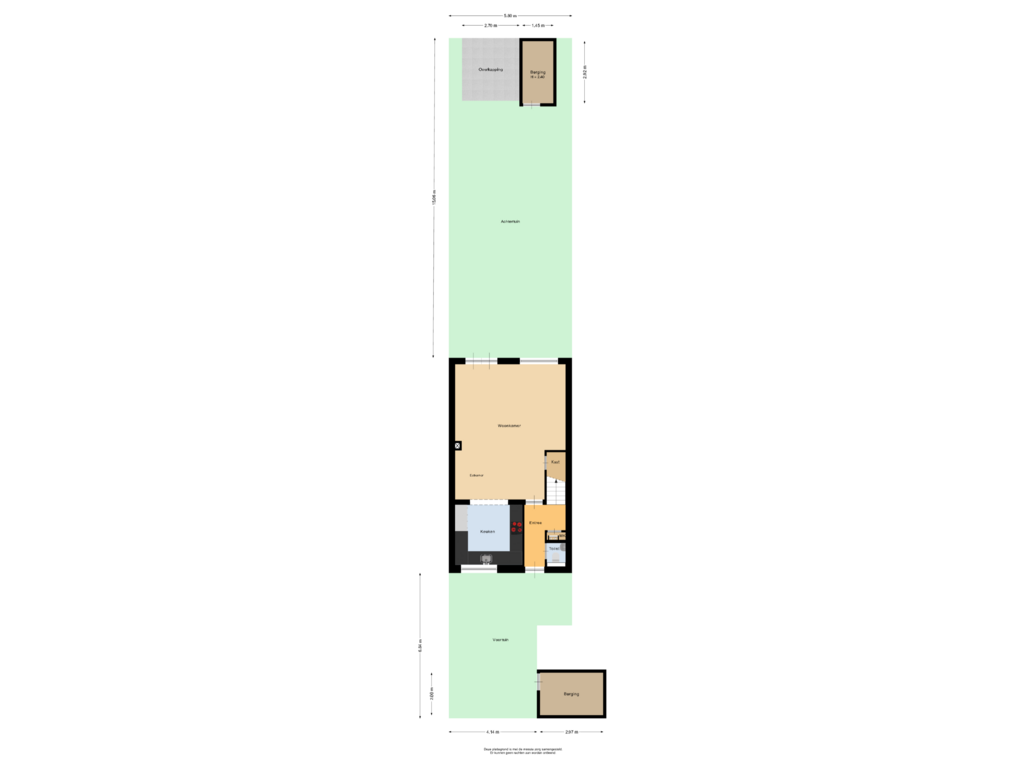 Bekijk plattegrond van Situatie van Snoekenveen 141