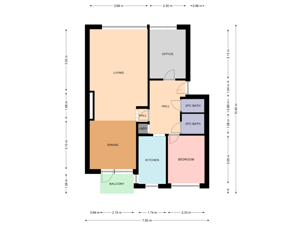 Bekijk plattegrond van Main Floor van Persijnlaan 38