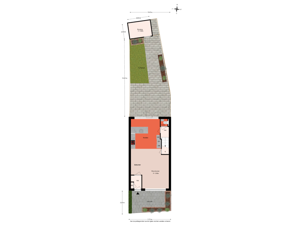 Bekijk plattegrond van Situatie van Merelerf 28