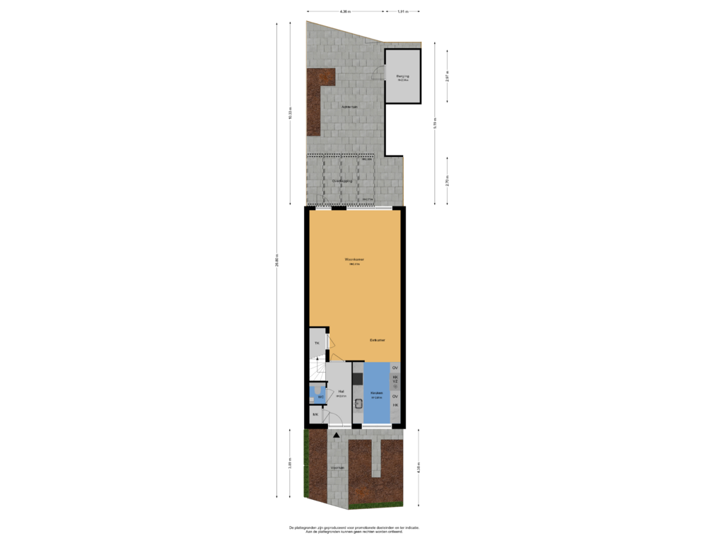 Bekijk plattegrond van Situatie van Icarusblauwtje 84