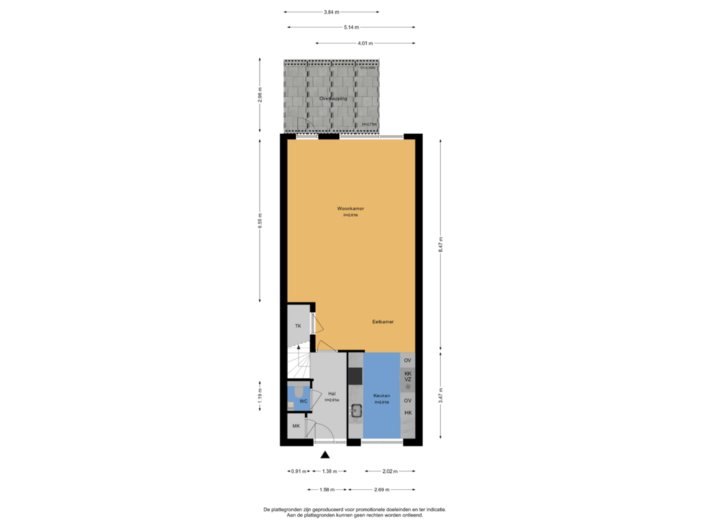 Bekijk plattegrond van Begane grond van Icarusblauwtje 84