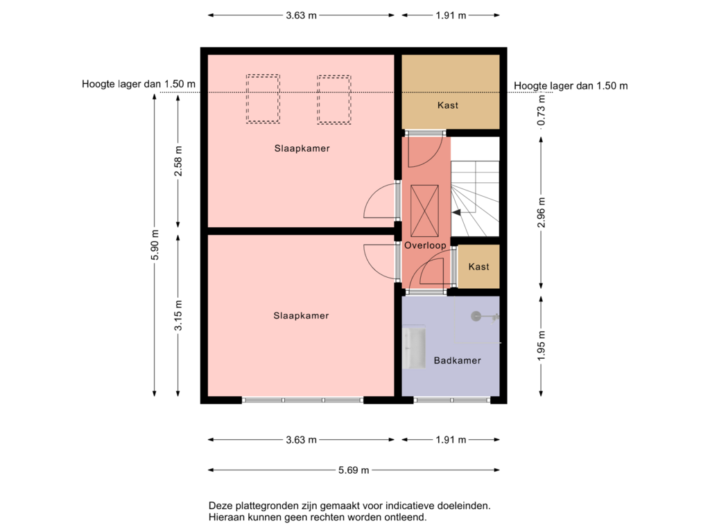 Bekijk plattegrond van Floor 1 van De Orion 20