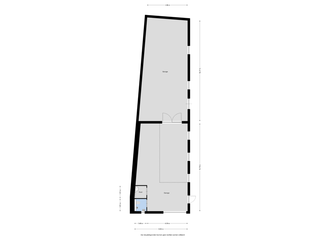 Bekijk plattegrond van Garage van Kerkeind 6