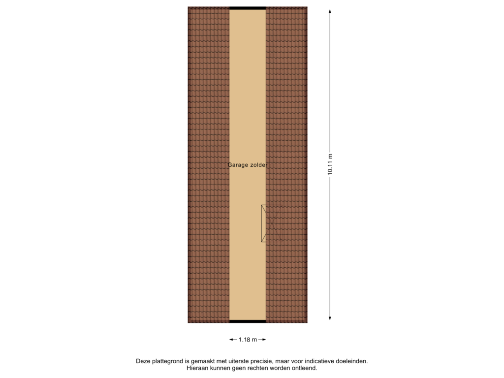 Bekijk plattegrond van Garage zolder van van Helomalaan 47