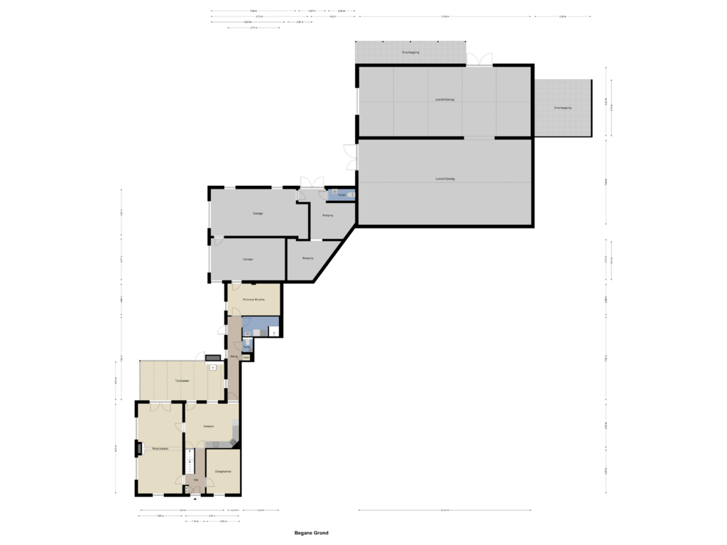 Bekijk plattegrond van Begane Grond van Rijksweg 30