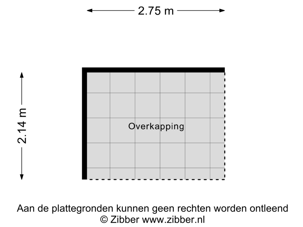 Bekijk plattegrond van Overkapping van Fazantenkamp 800