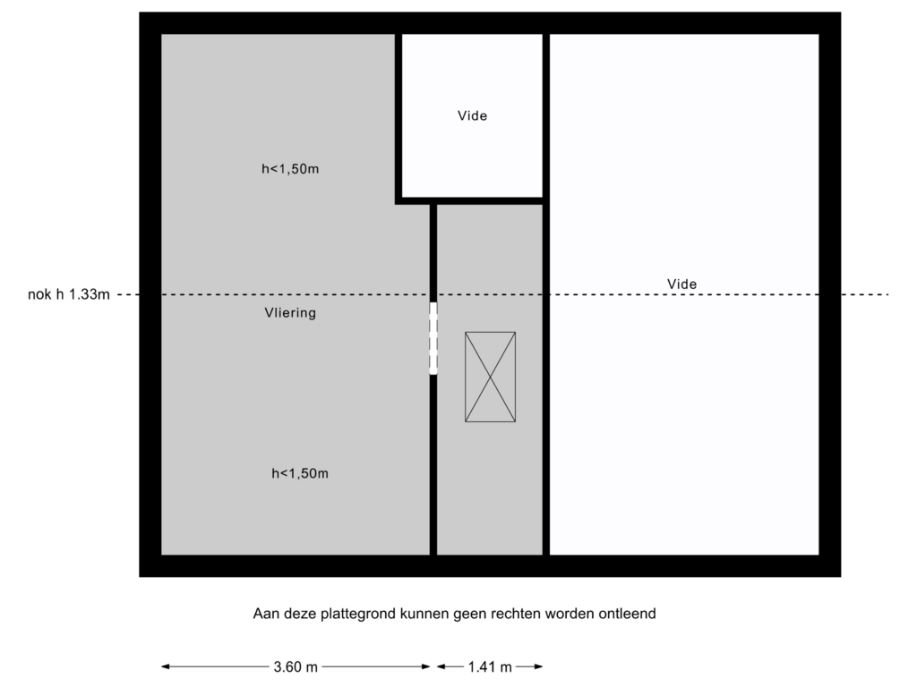 Bekijk plattegrond van Vliering van Holtenbroekerdijk 45