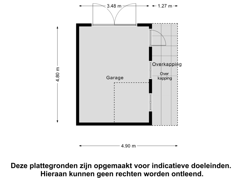 Bekijk plattegrond van Garage van Stougjesdijk 133