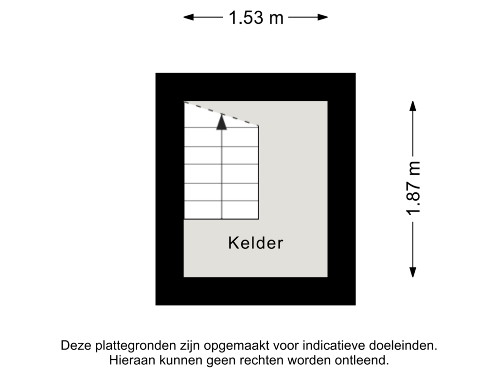 Bekijk plattegrond van Kelder van Heerenweg 168