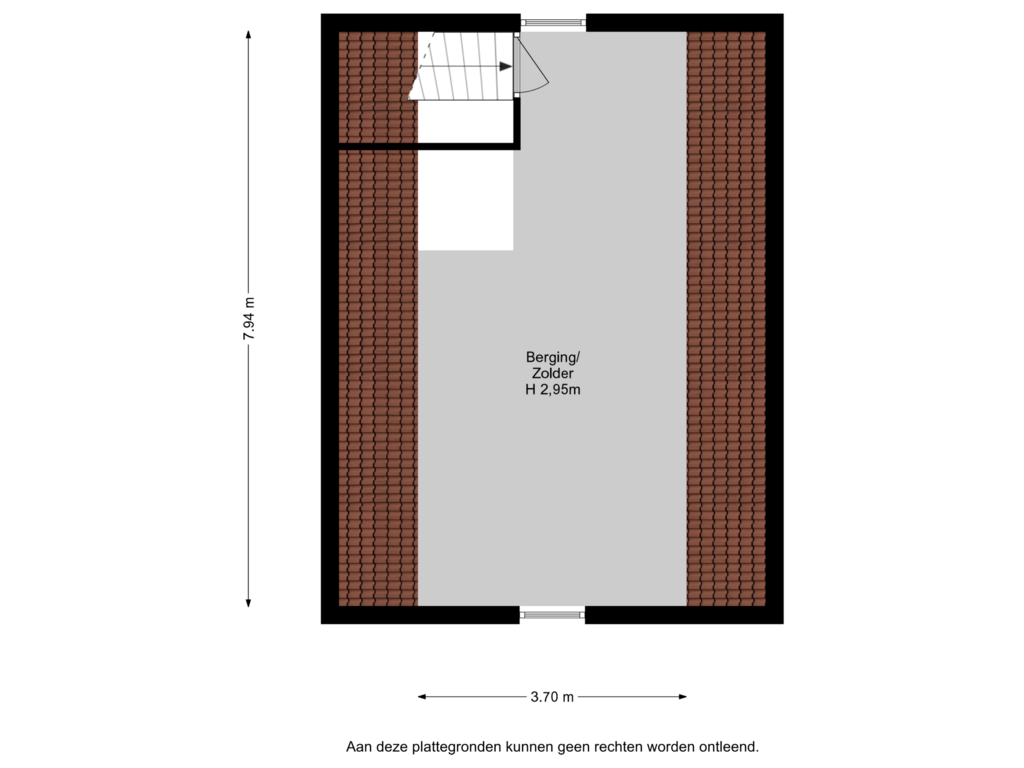 Bekijk plattegrond van Garage Zolder van De Wacht 19