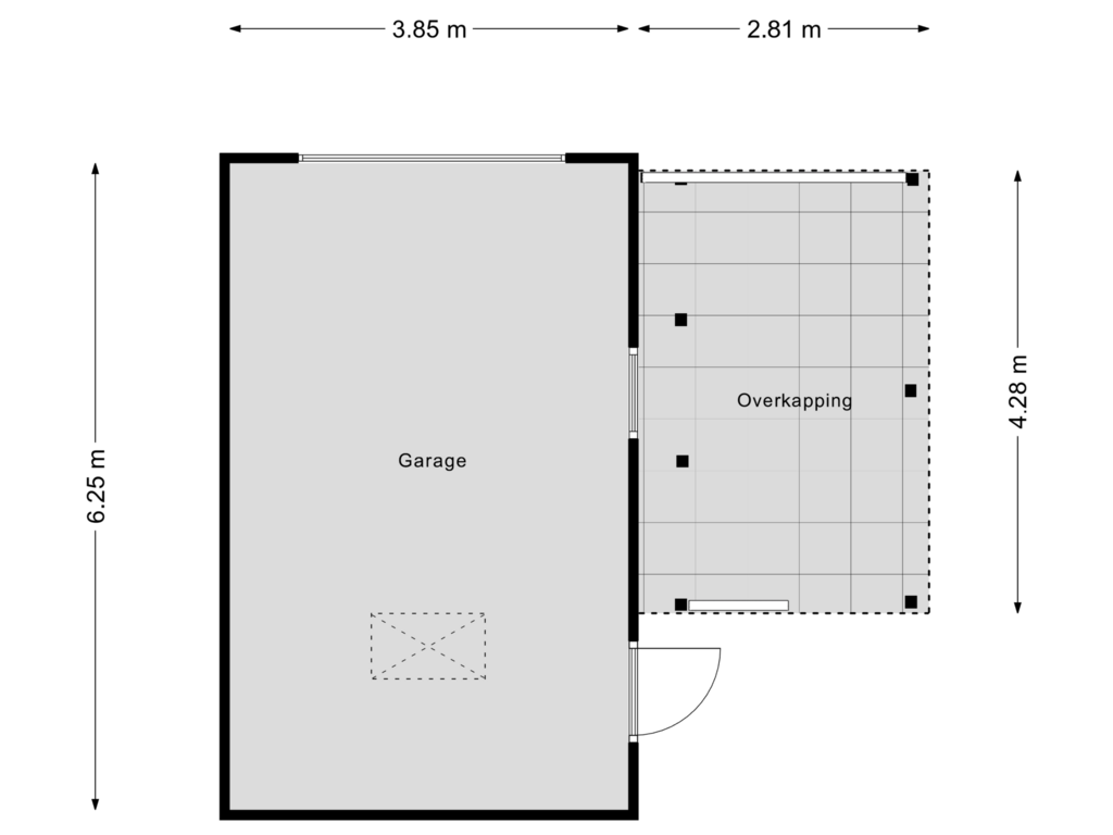 Bekijk plattegrond van Garage van Lienstukken 18