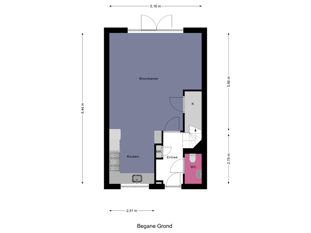 Bekijk plattegrond van Begane Grond van Dörper Tore 6