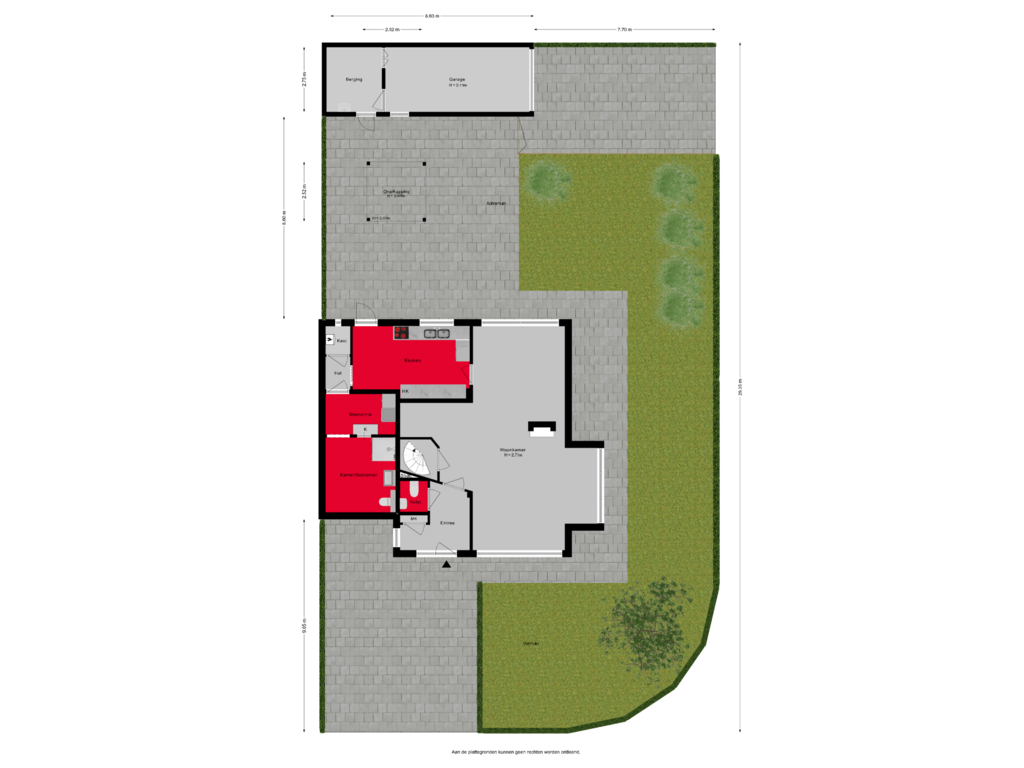 Bekijk plattegrond van Situatie van Burgemeester Aalberslaan 39