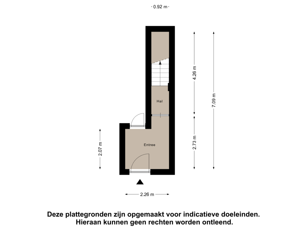 Bekijk plattegrond van Begane Grond van Voltastraat 40