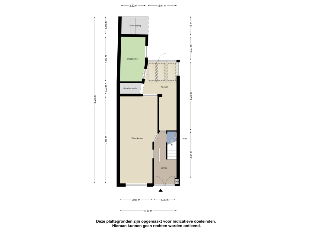 Bekijk plattegrond van Begane Grond van Delfgauwseweg 109