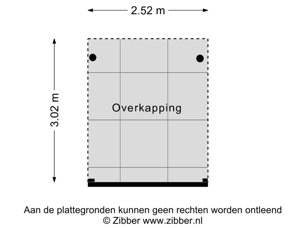 Bekijk plattegrond van Overkapping van Balloo 61