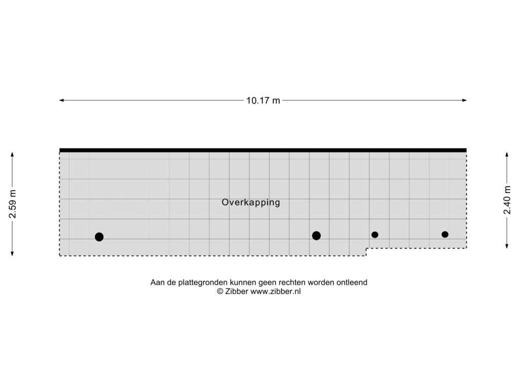 Bekijk plattegrond van Overkapping van Balloo 61