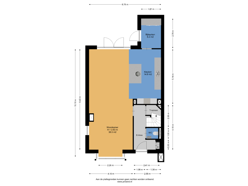 Bekijk plattegrond van Begane Grond van Tjeerd Stienstraweg 33