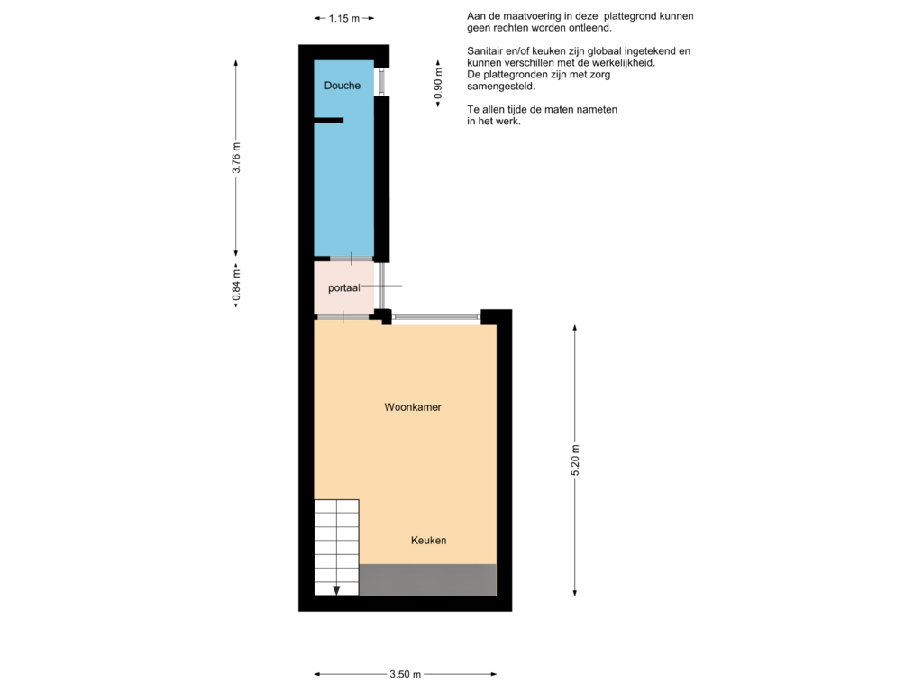 Bekijk plattegrond van Begane grond van Kinderdijk 7