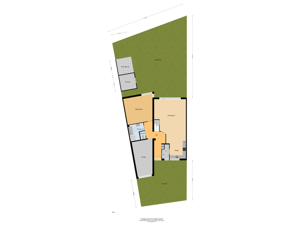 Bekijk plattegrond van Tuin van Grutto 13