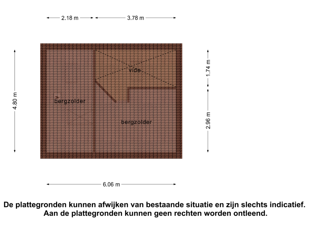 Bekijk plattegrond van Zolder van Kruidhof 34