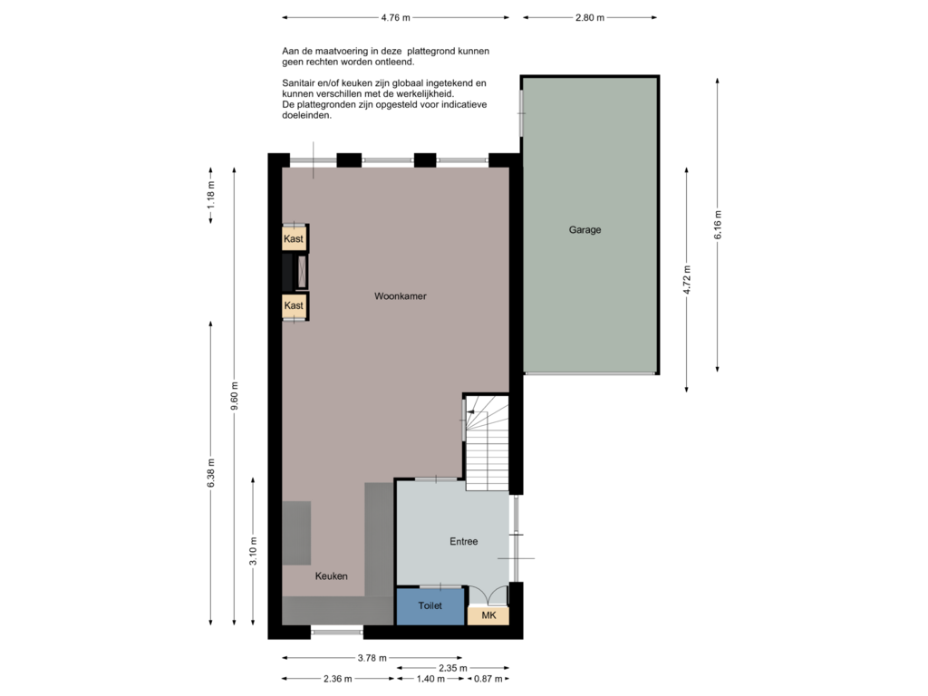 Bekijk plattegrond van Begane grond van Merel 2