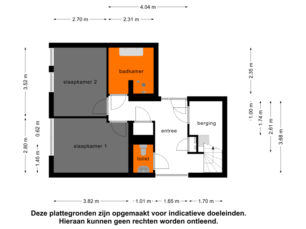 Bekijk plattegrond van 1e verdieping van Nieuw Hart voor Reusel