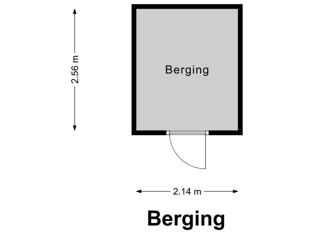 Bekijk plattegrond van Berging van Tarwe 17