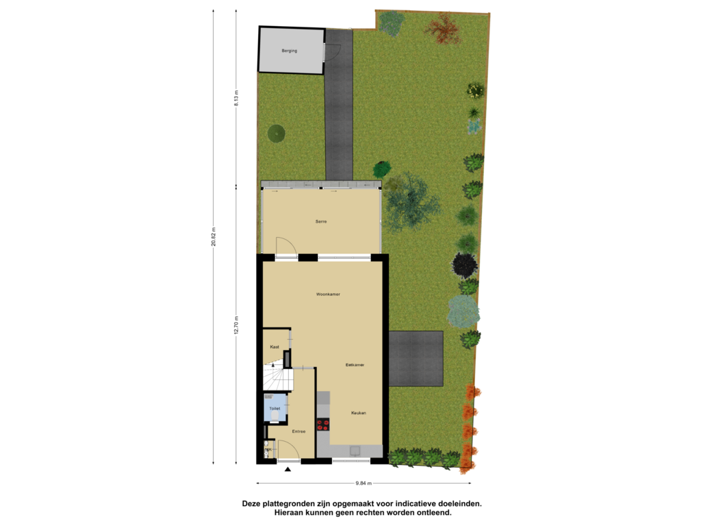 Bekijk plattegrond van Begane Grond Tuin van Katenhorst 31