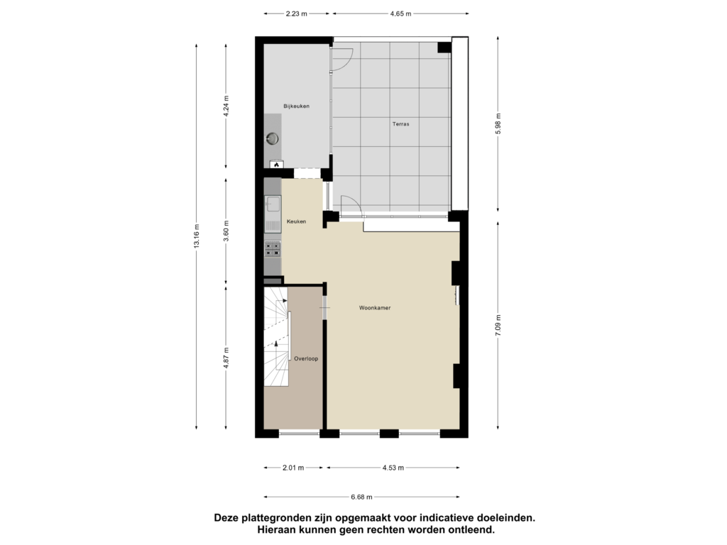 Bekijk plattegrond van Eerste Verdieping van Straelseweg 71