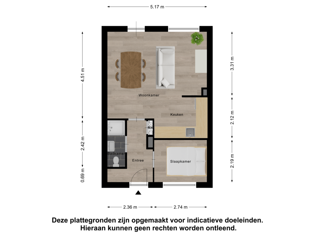 Bekijk plattegrond van Begane Grond van Pieter Poststraat 1