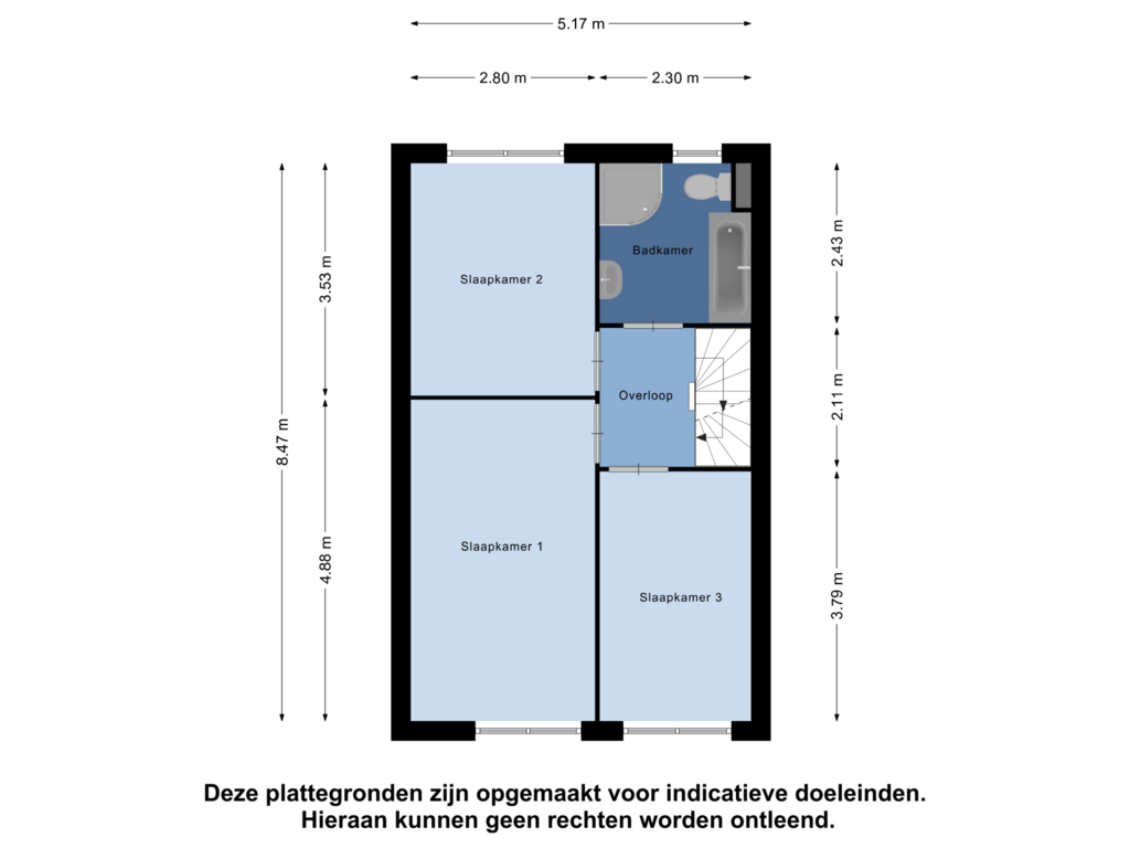 Bekijk plattegrond van 1e Verdieping van Korenmolen 37