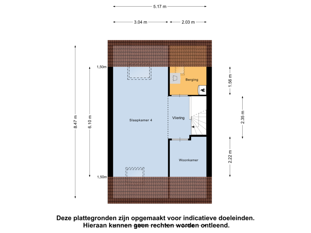 Bekijk plattegrond van 2e Verdieping van Korenmolen 37