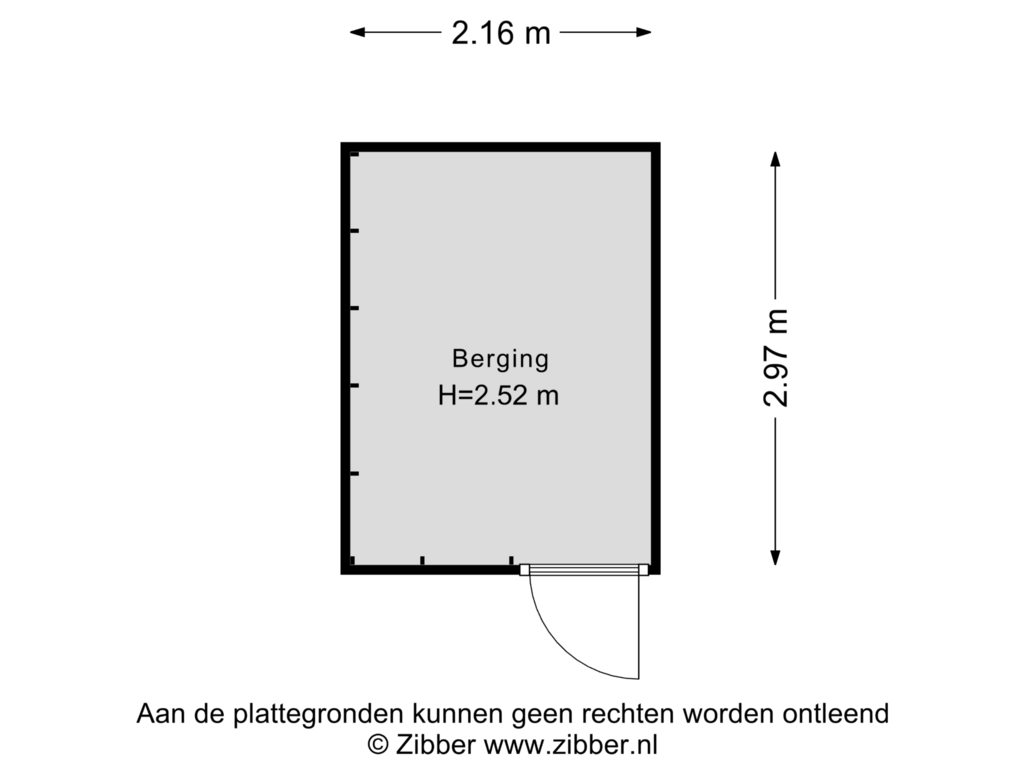 Bekijk plattegrond van Berging van Lohengrinhof 17