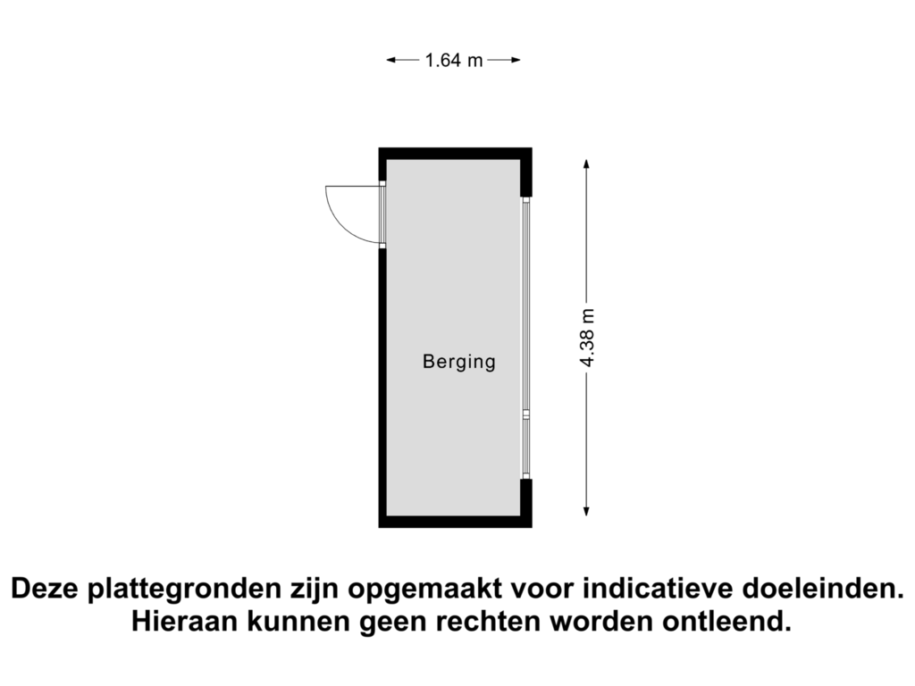 Bekijk plattegrond van Berging van Zwedenburg 42