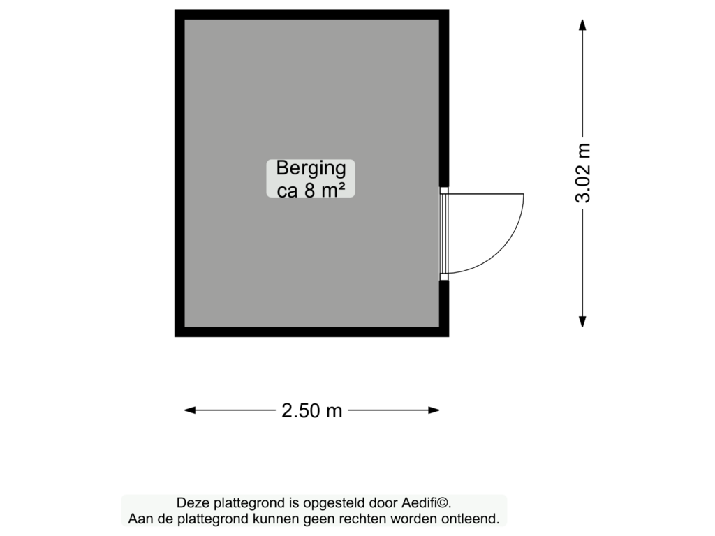 Bekijk plattegrond van Berging van Ratelaarweg 9