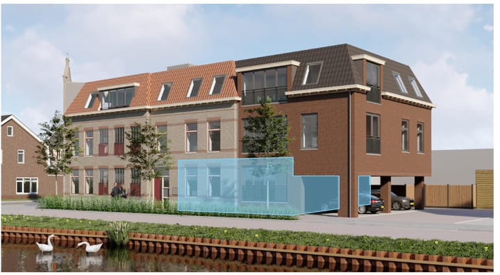 Foto 1 van Kanaalweg Zuid - Appartement (Bouwnr. 5)