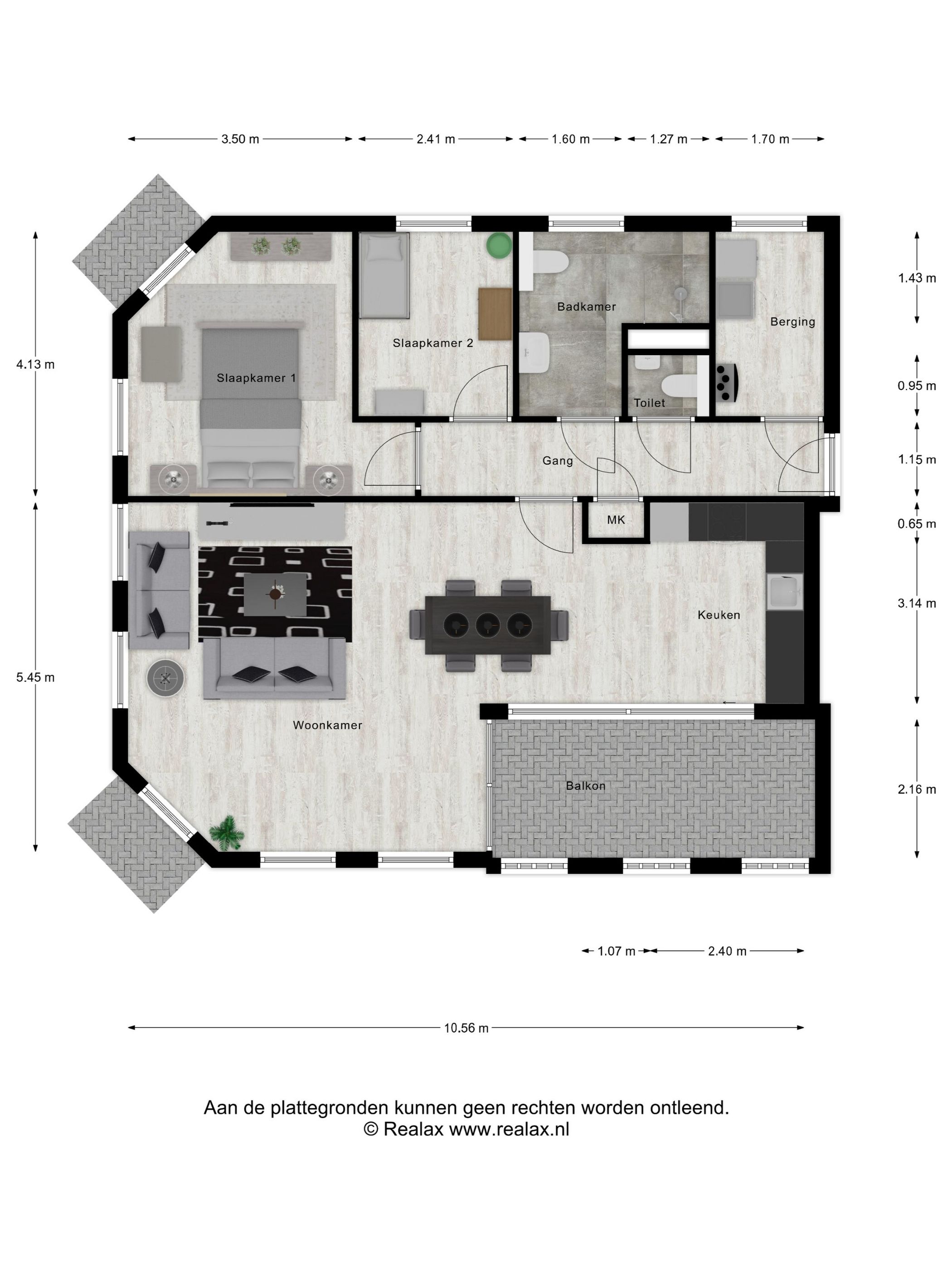 Foto 6 van Kanaalweg Zuid - Appartement (Bouwnr. 6)