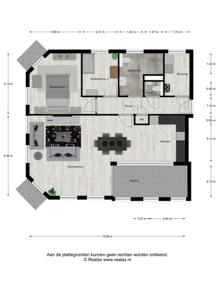Foto 6 van Kanaalweg Zuid - Appartement (Bouwnr. 6)