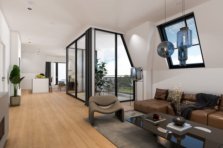 Foto 2 van Kanaalweg Zuid - Appartement (Bouwnr. 9)