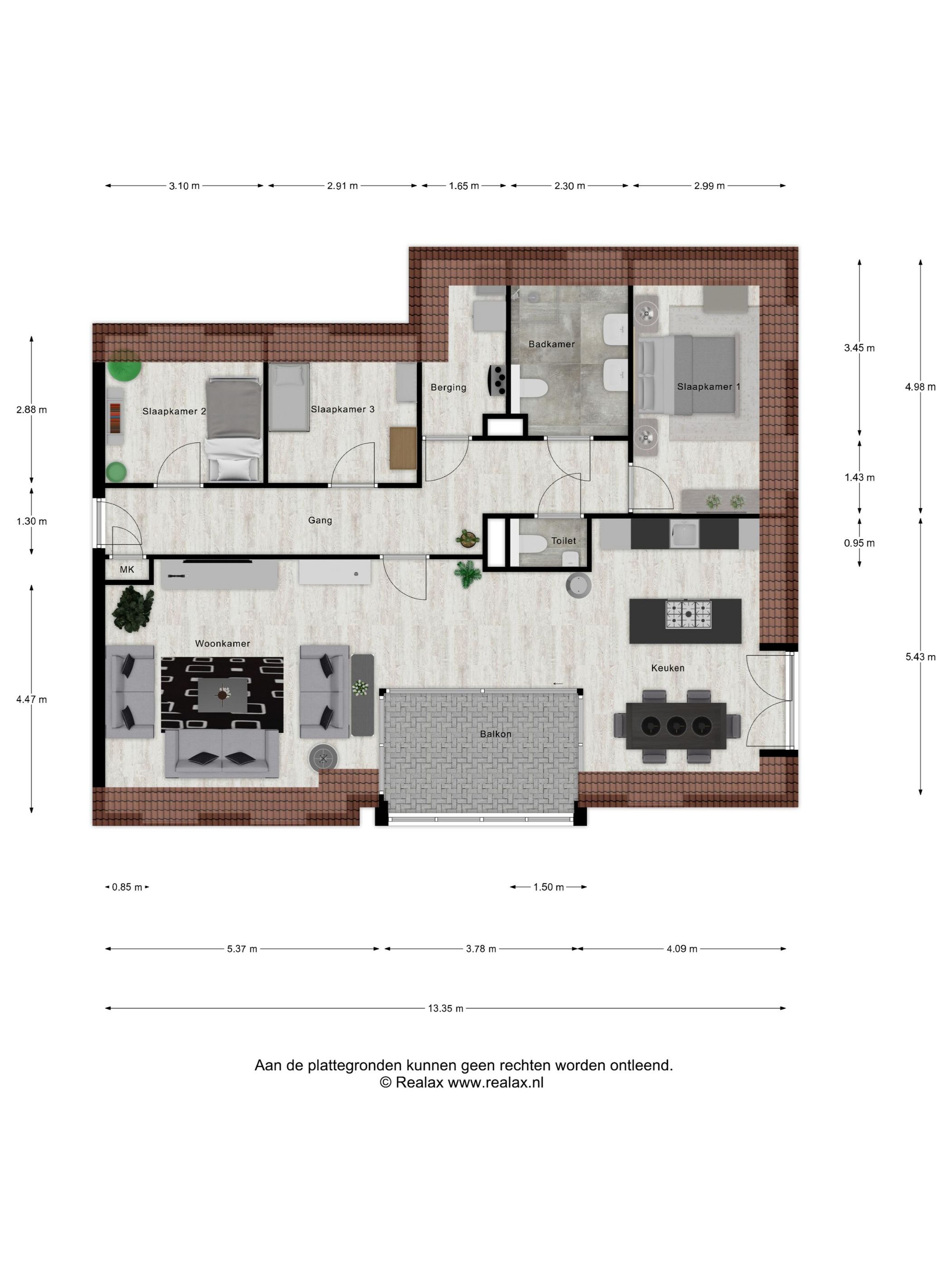 Foto 3 van Kanaalweg Zuid - Appartement (Bouwnr. 9)